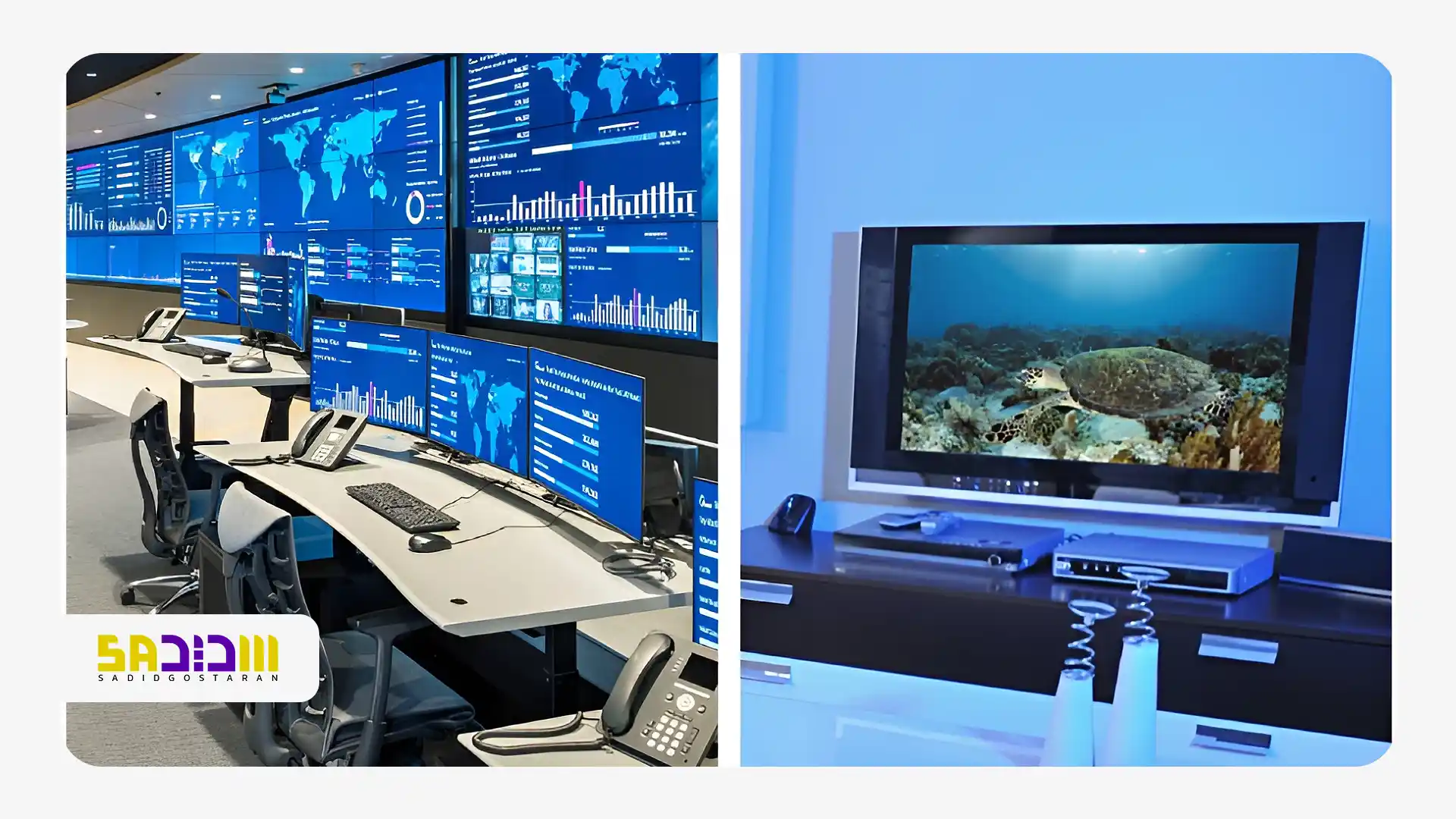 تفاوت مانیتور صنعتی با نمایشگر معمولی؛ 9 تفاوت اساسی